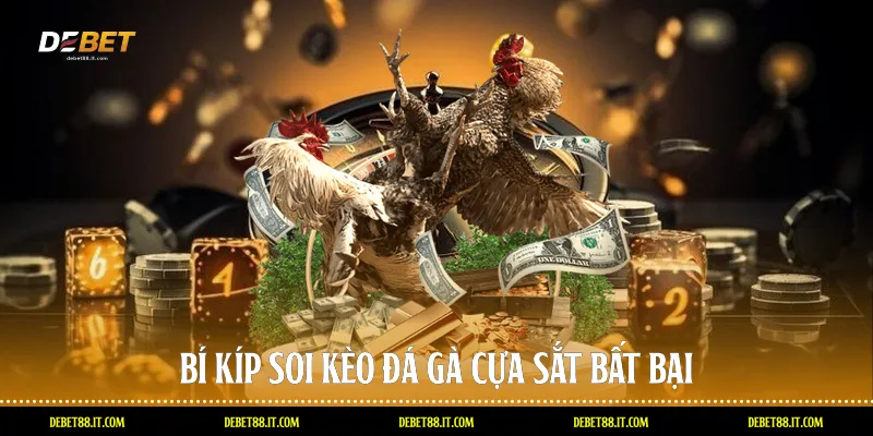 Bí kíp soi kèo Đá gà cựa sắt bất bại