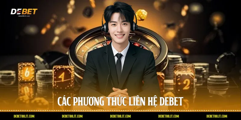 Các phương thức liên hệ DEBET