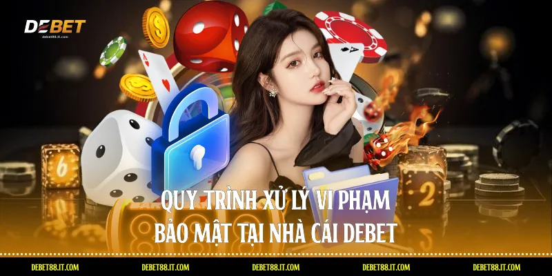 Quy trình xử lý vi phạm bảo mật tại nhà cái DEBET
