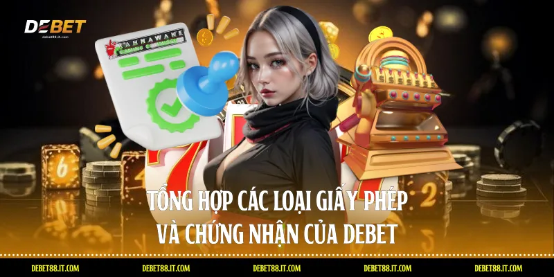 Tổng hợp các loại giấy phép và chứng nhận của DEBET